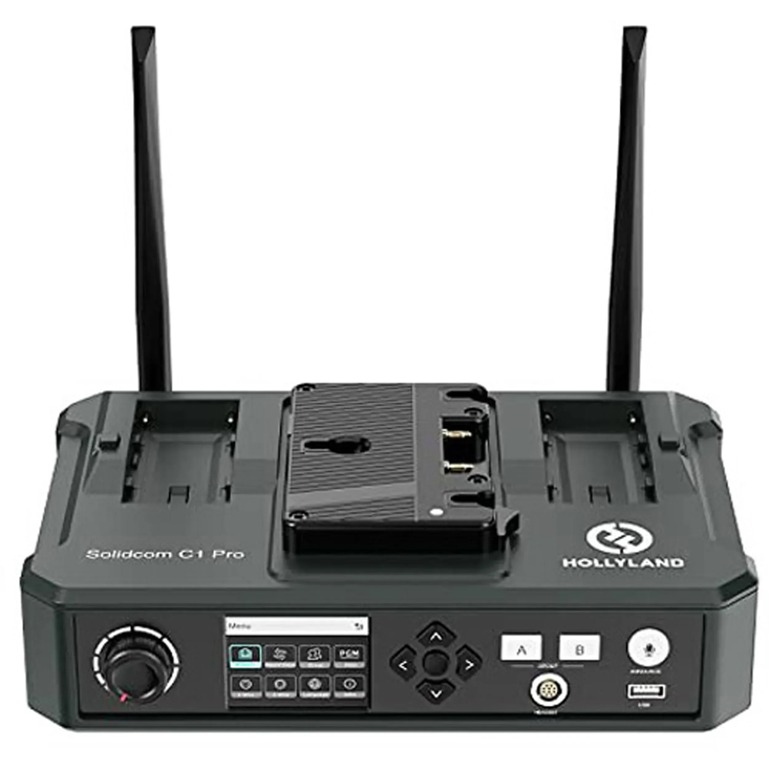 מערכת אינטרקום אלחוטי מתקדמת 5 משתמשים  Hollyland Solidcom C1 PRO-4S+HUB