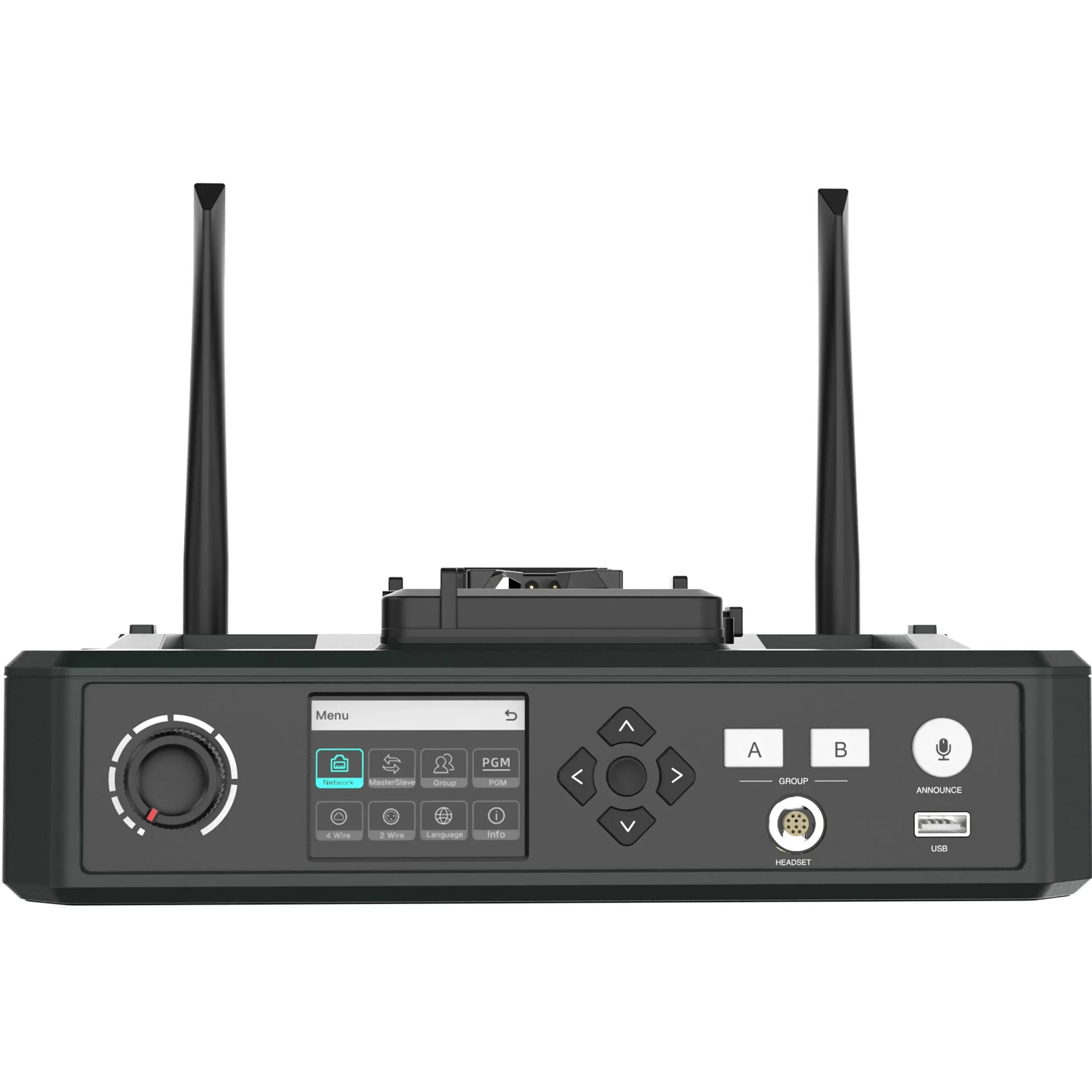 מערכת אינטרקום אלחוטי מתקדמת 9 משתמשים  Hollyland Solidcom C1 PRO-8S+HUB