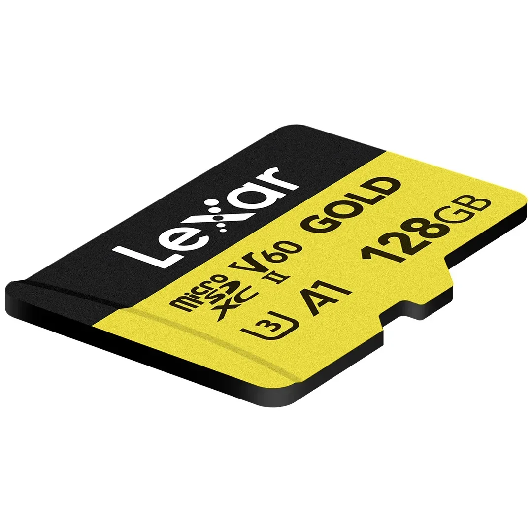 כרטיס זיכרון 128GB Lexar® GOLD microSDXC™ UHS-II