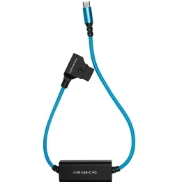 כבל מתח D-Tap--USB C (PD) למצלמות ומחשבים Kondor Blue