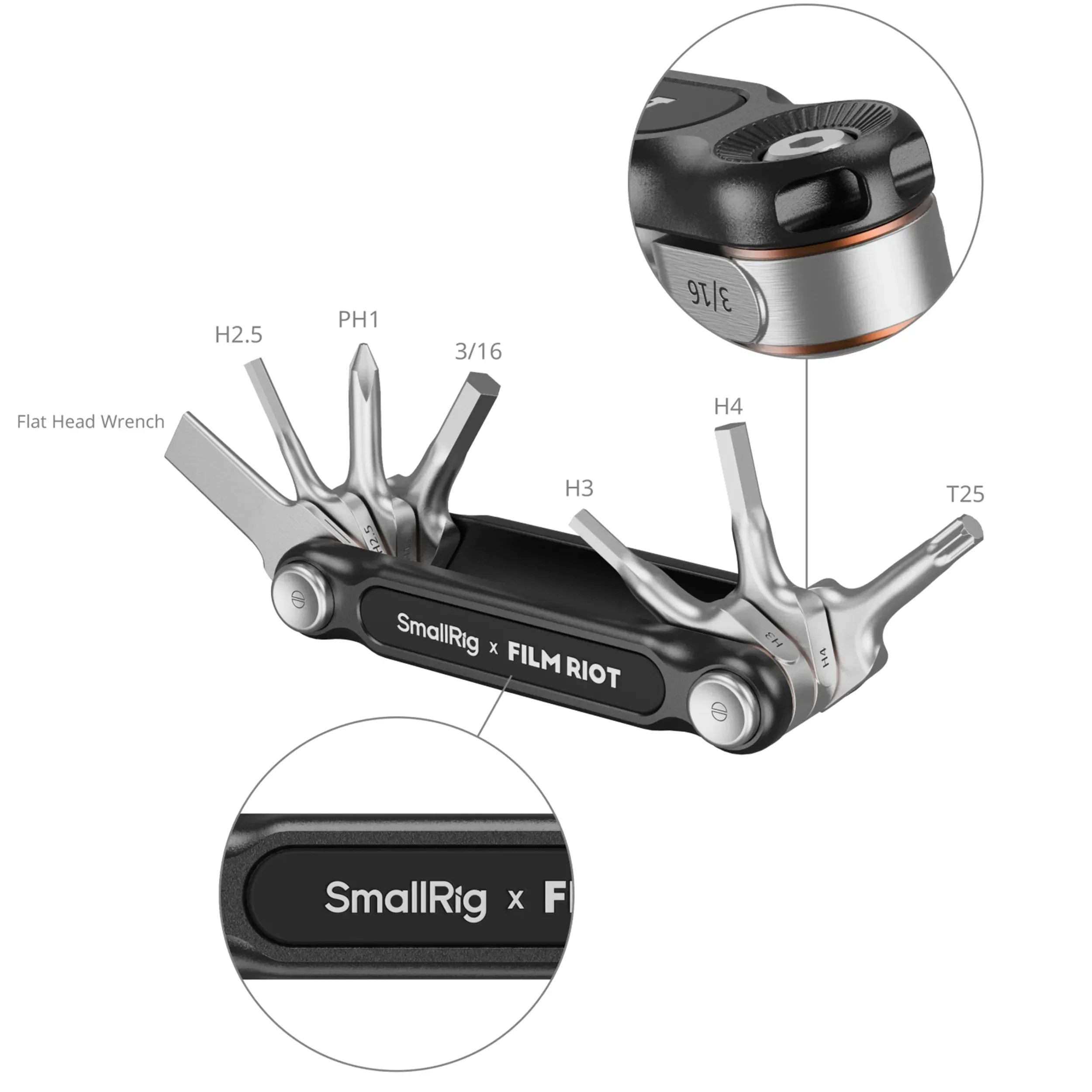 סט מפתח ברגים להפקה SmallRig 4374