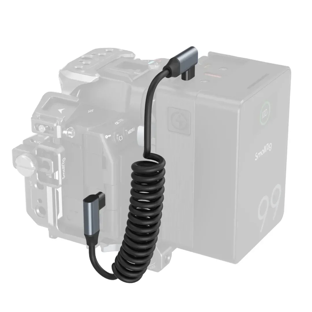 כבל מסולסל  USB-C זוויתי SmallRig 4793 100W
