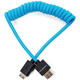 כבל מסולסל 30-60 ס"מ Kondor Blue Mini HDMI-HDMI