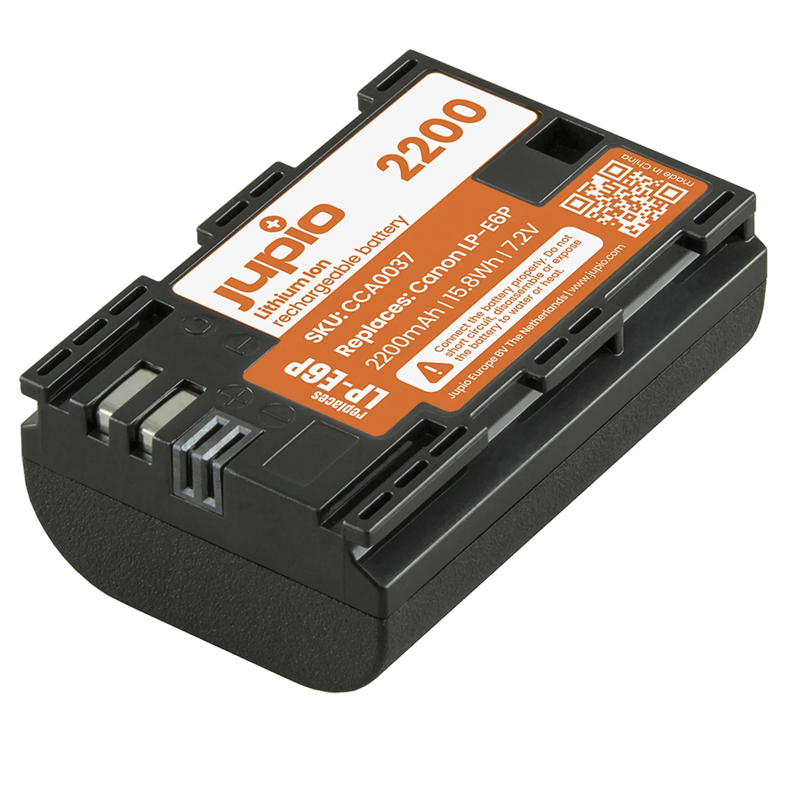 סוללת ליתיום Jupio LP-E6P 2200mAh