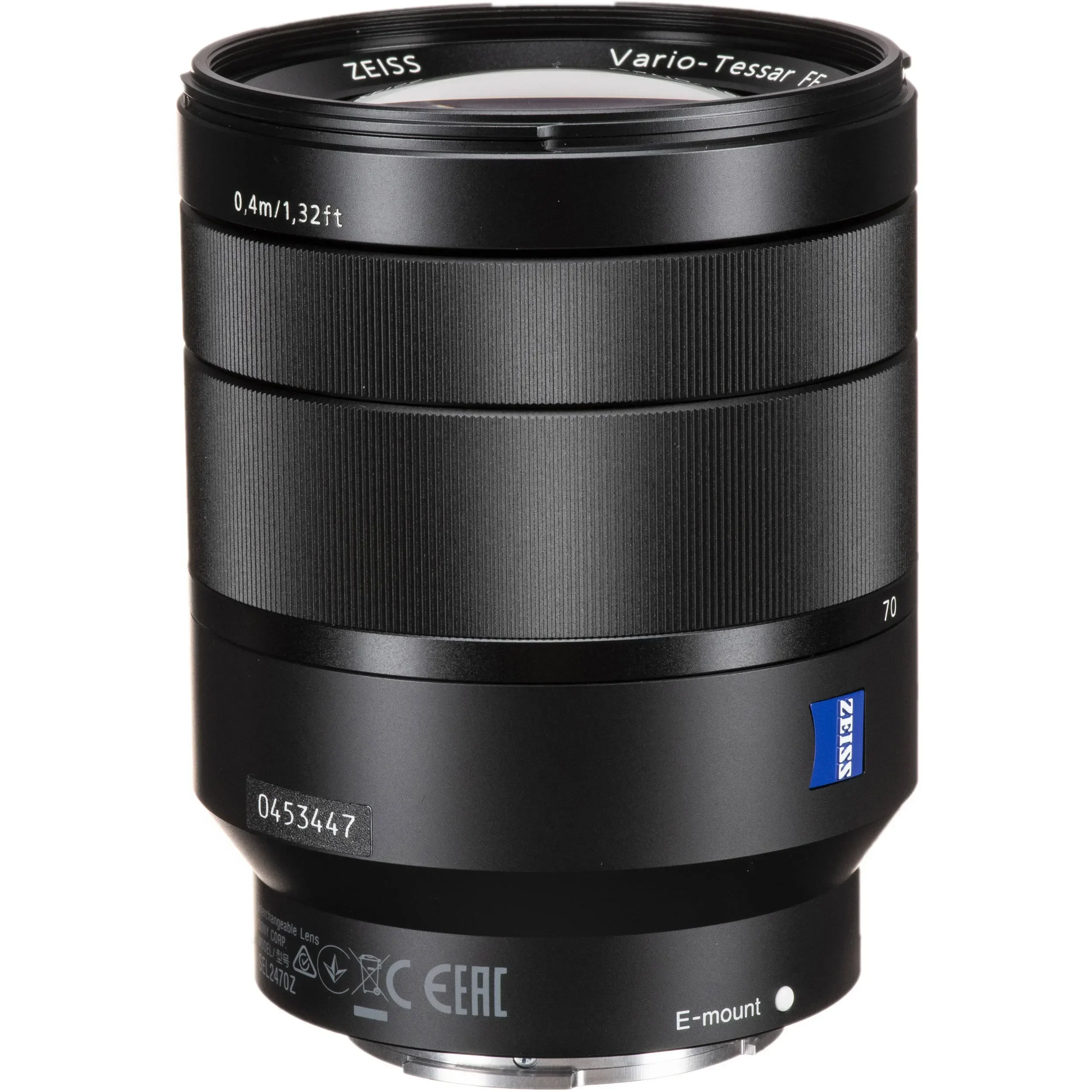 עדשת Sony Vario-Tessar T* FE 24-70mm f/4 ZA OSS