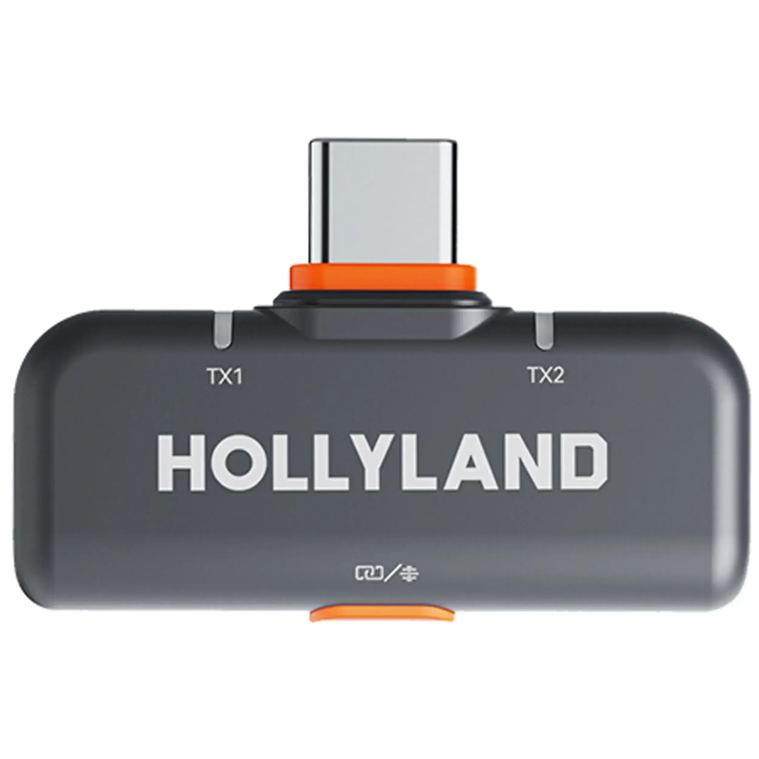 מערכת מיקרופון אלחוטית לטלפון כניסת HOLLYLAND LARK M2S USB-C--קופסה פתוחה מוצר חדש