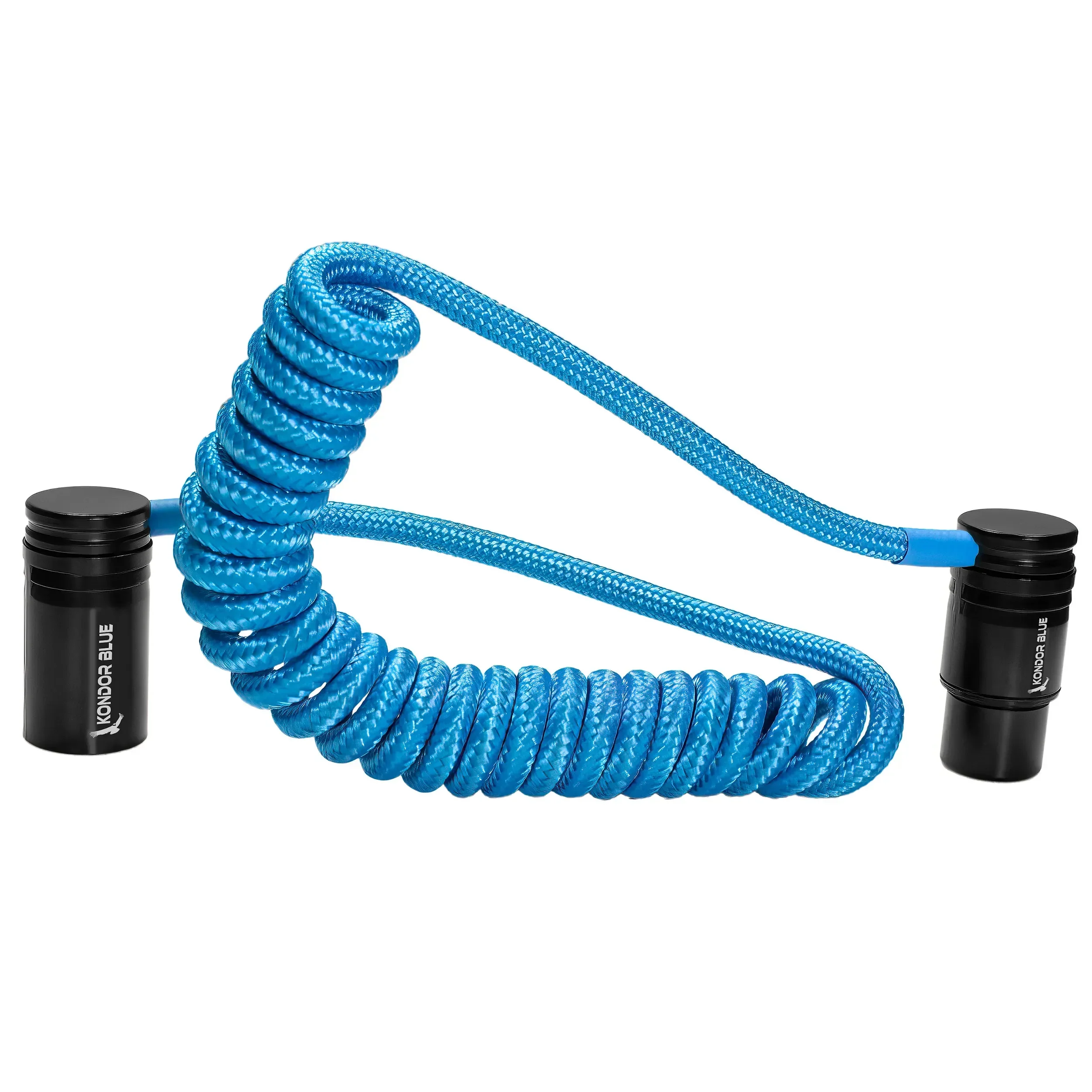 כבל XLR זוויתי מסולסל פרופיל נמוך 30-60 ס"מ Kondor Blue