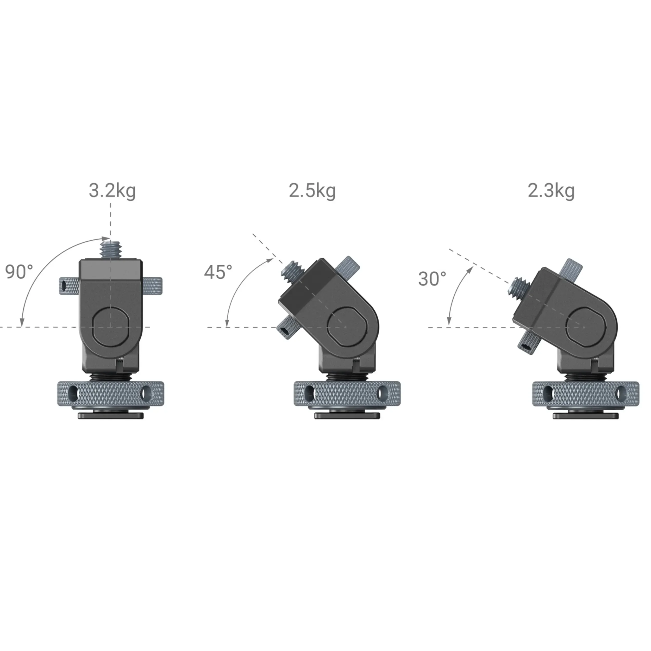 מחבר בסיס למוניטור עם חיבור נעל קרה SmallRig 3809