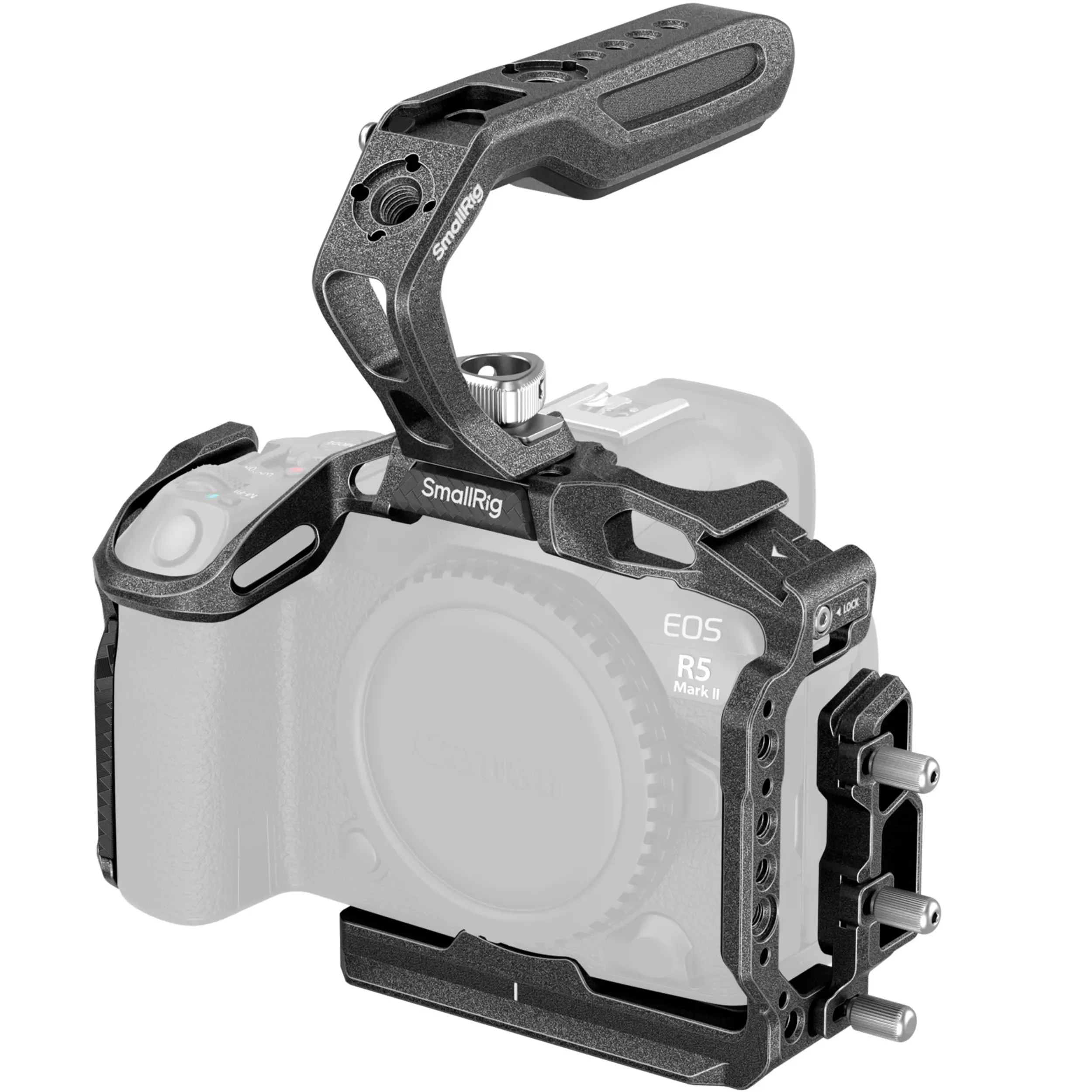 כלוב ייעודי למצלמת Canon EOS-R5 MII סדרת SmallRig 4976 Black Mamba