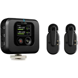 מערכת אלחוטית 2 ערוצים Shure MoveMic KIT