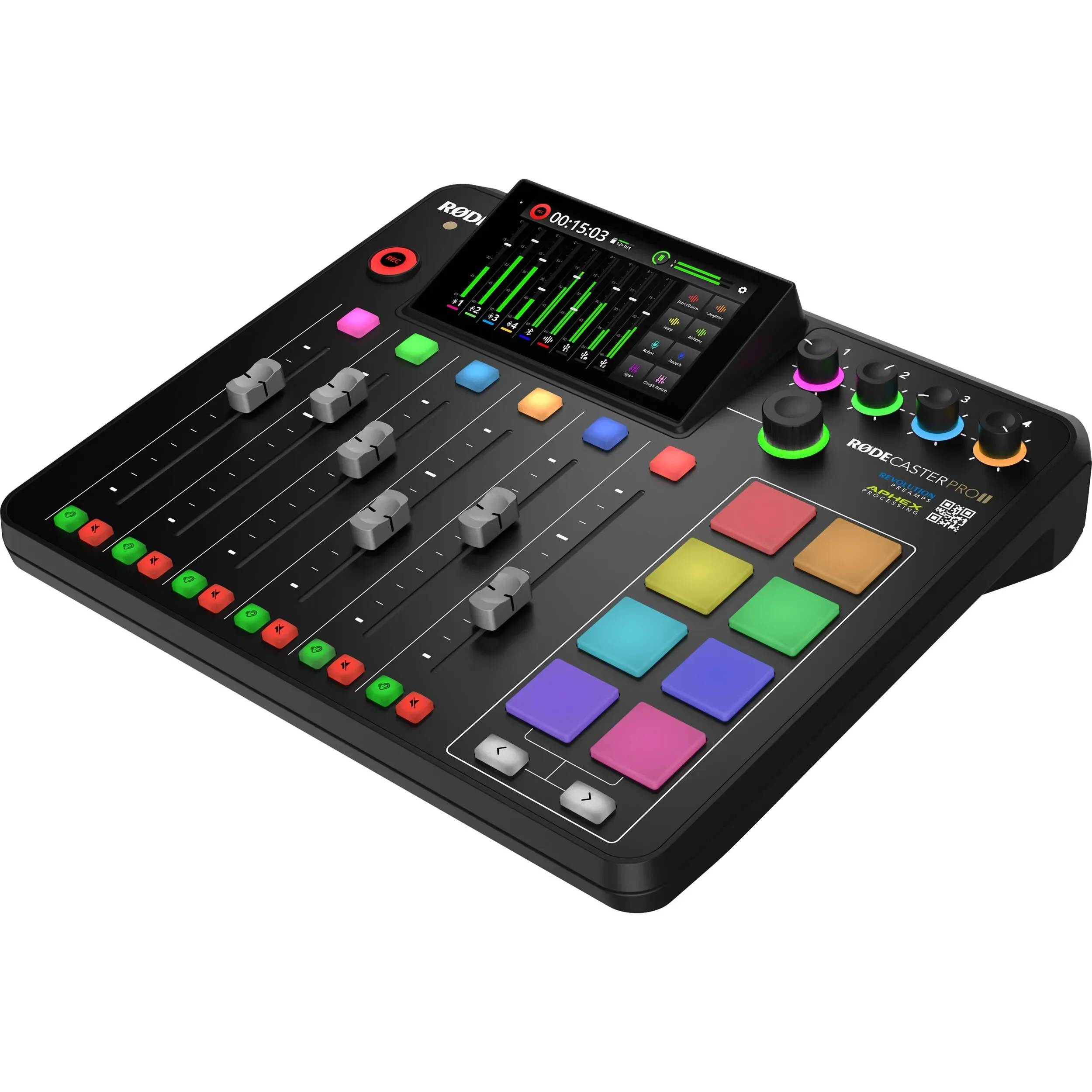 קונסולה לשידור לפודקאסט RODE RodeCaster Pro II