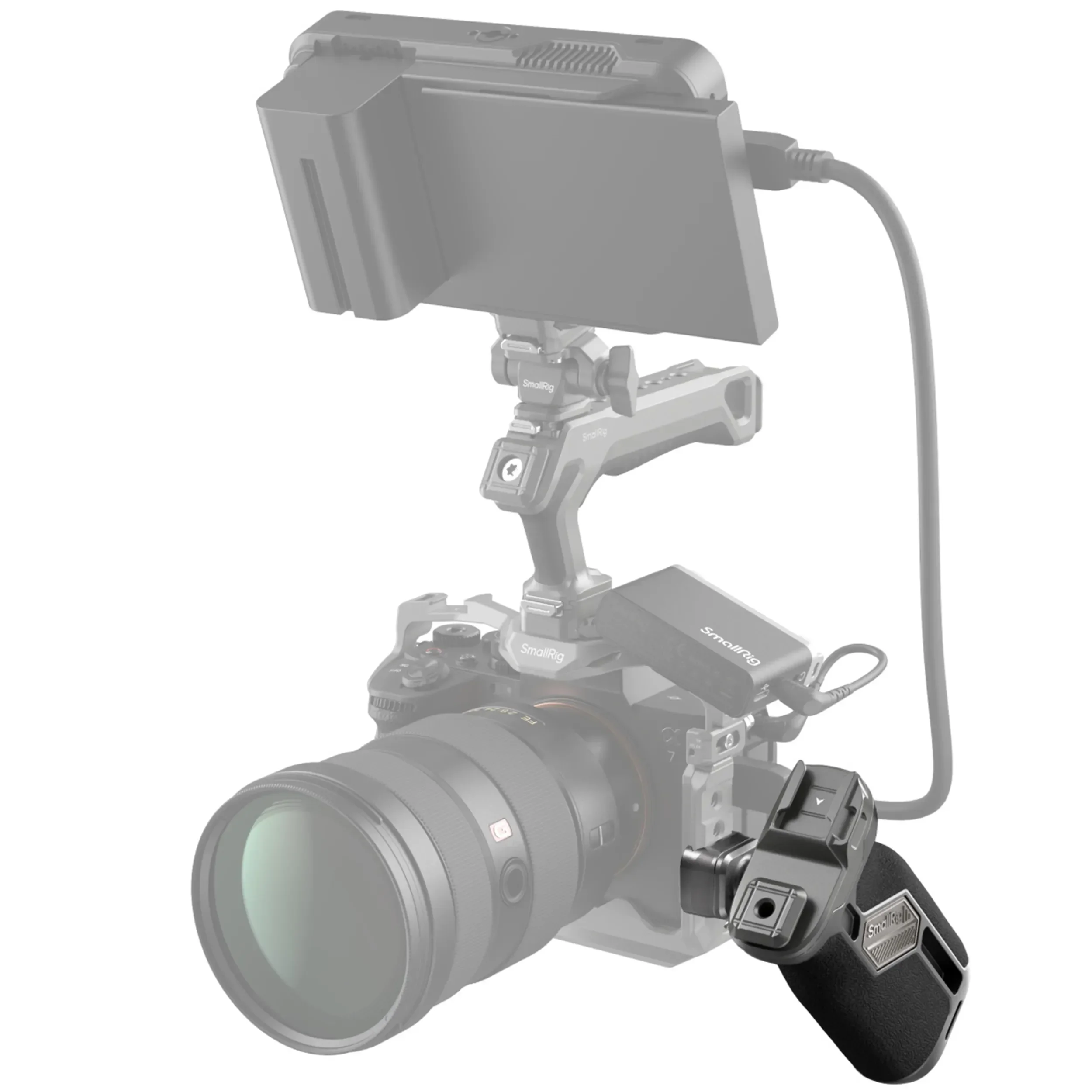 ידית מתכווננת לכלוב חיבור SmallRig 4485 HawkLock H21