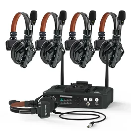מערכת אינטרקום אלחוטי מתקדמת 5 משתמשים  Hollyland Solidcom C1 PRO-4S+HUB