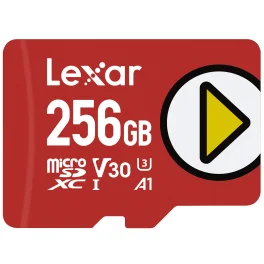 כרטיס זיכרון 256GB Lexar® PLAY microSDXC™ UHS-I cards