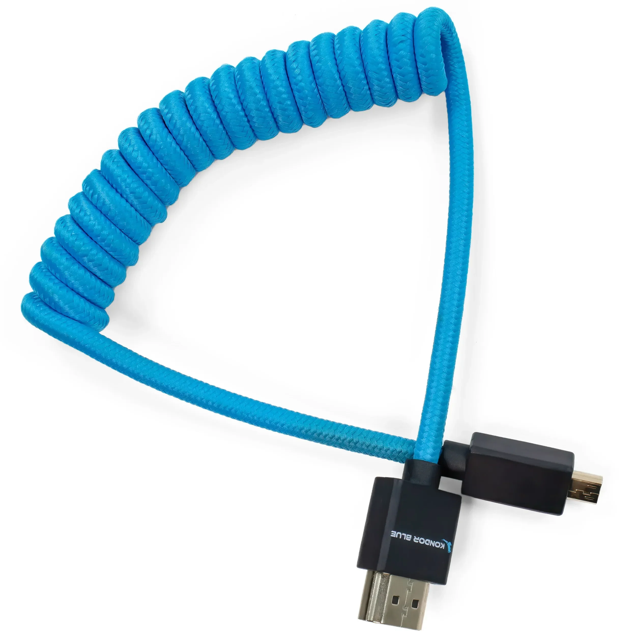 כבל מסולסל 30-60 ס"מ Kondor Blue Micro HDMI-HDMI