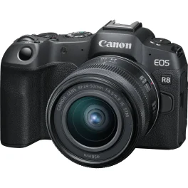 גוף מצלמה ללא מראה ועדשה 24-50 מ"מ Canon EOS R8