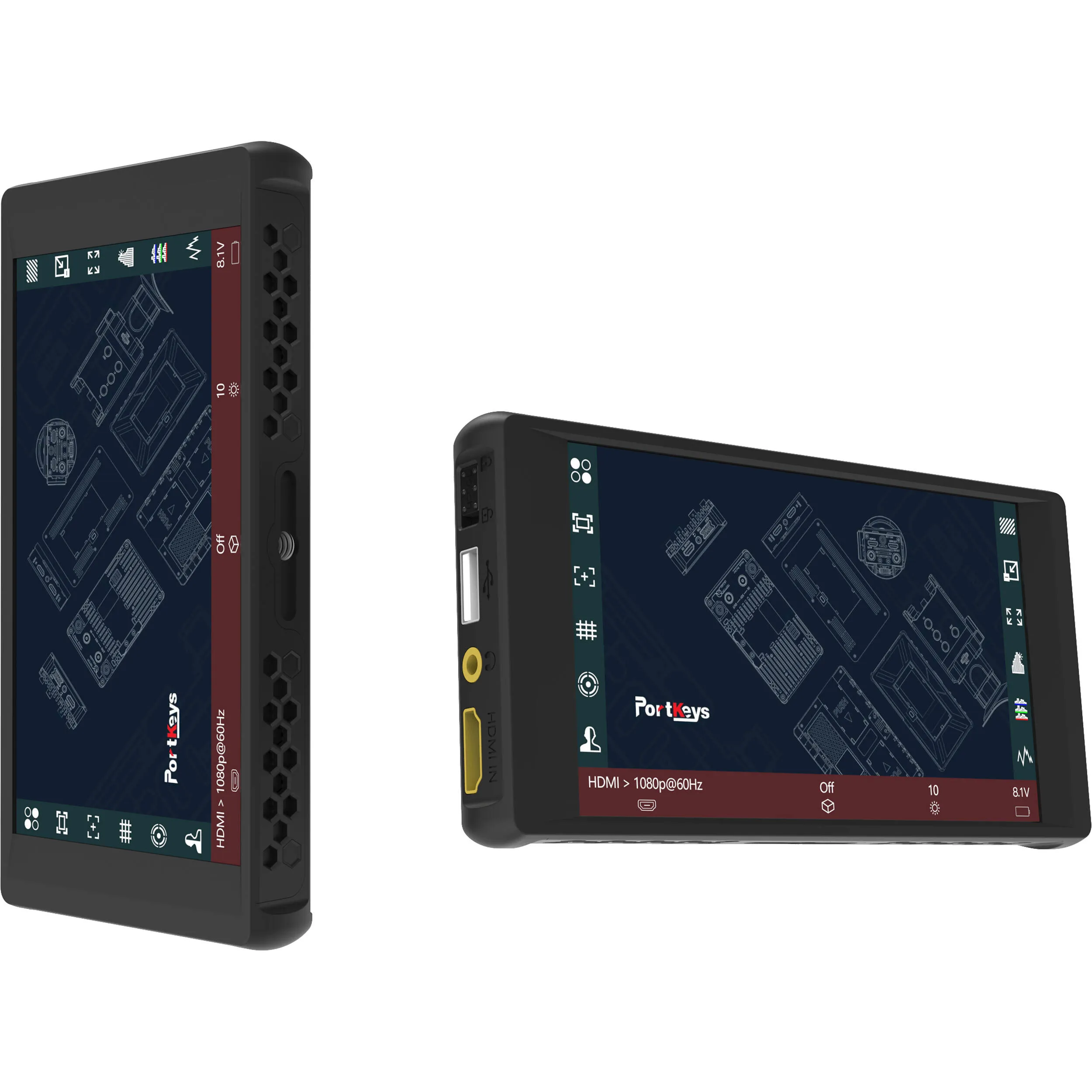 מסך "5.2 PORTKEYS PT6