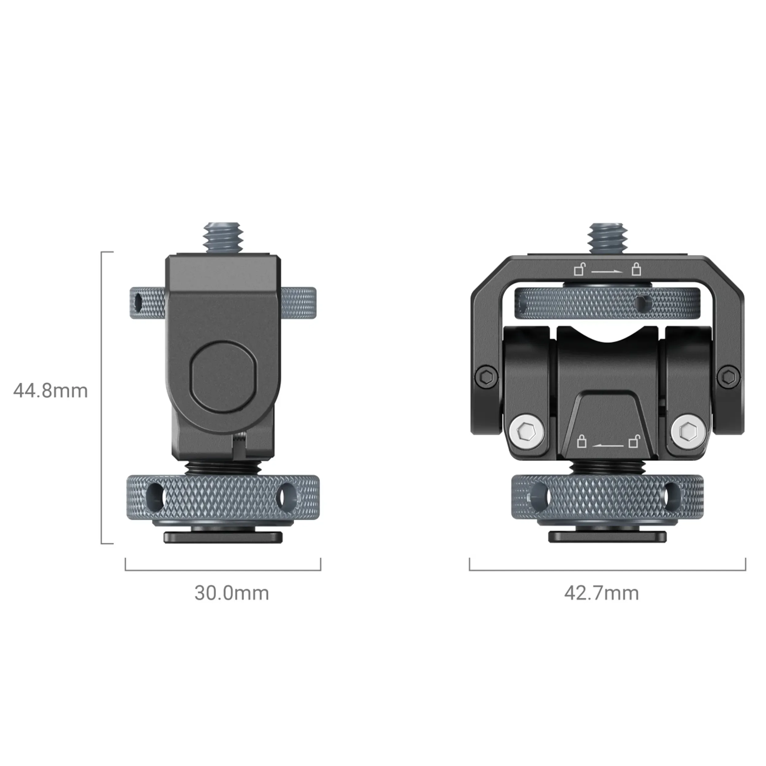 מחבר בסיס למוניטור עם חיבור נעל קרה SmallRig 3809