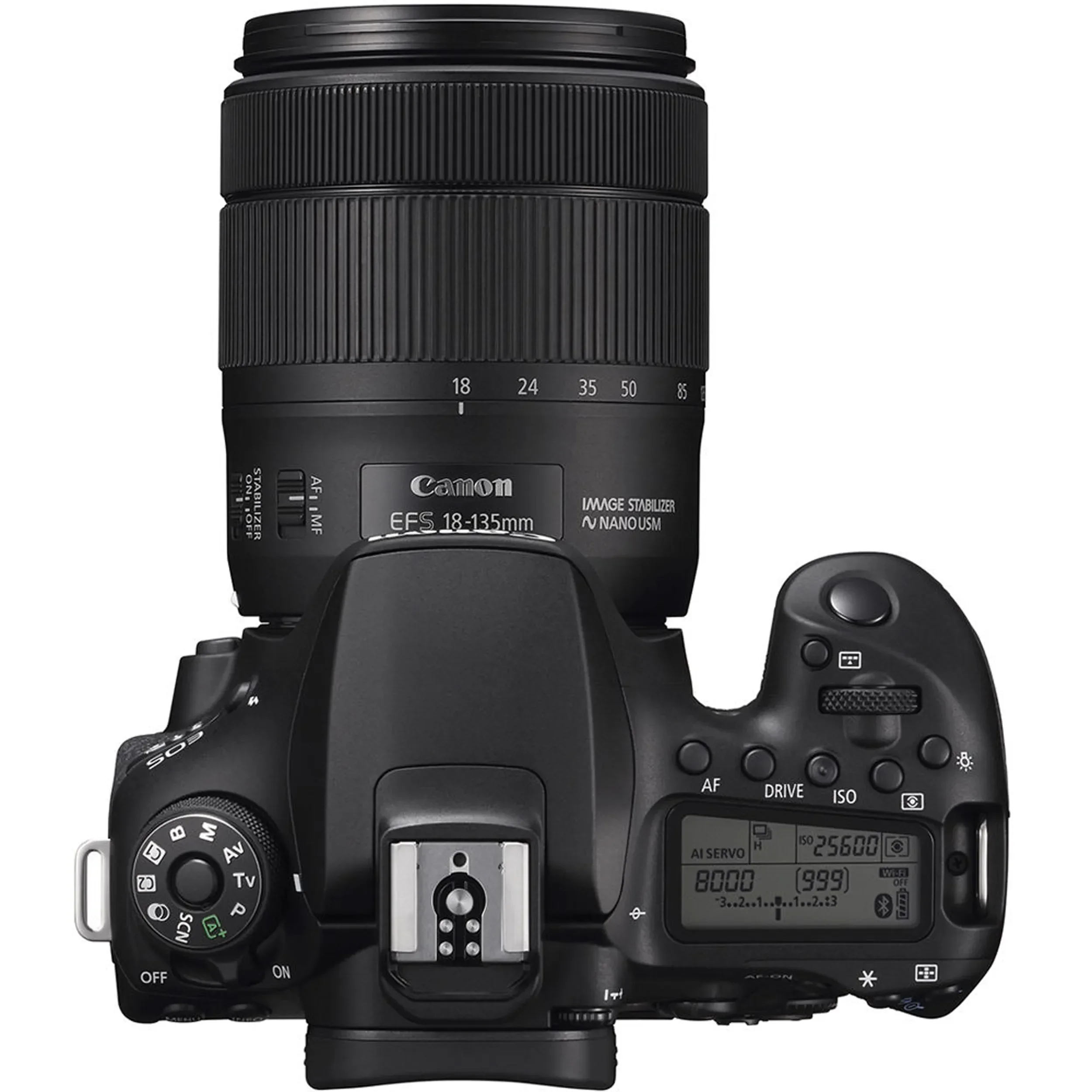 גוף מצלמה CANON EOS-90D ועדשה 18-135 מ"מ