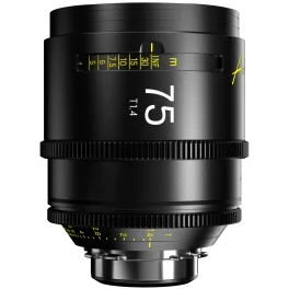 עדשת קולנוע 75 מ"מ פול פריים DZOFILM Arles PL Mount