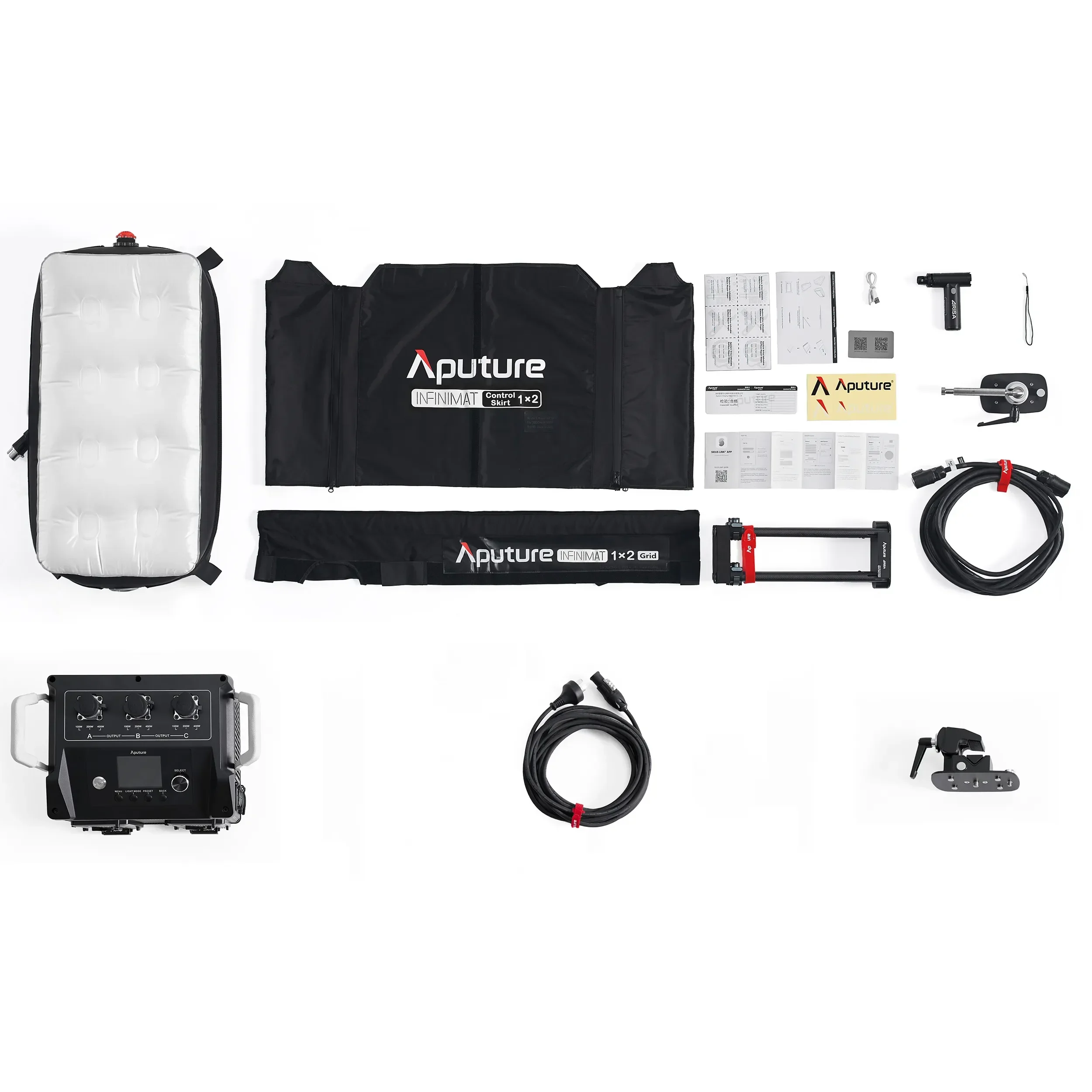 קיט פנס Aputure INFINIMAT 1X2