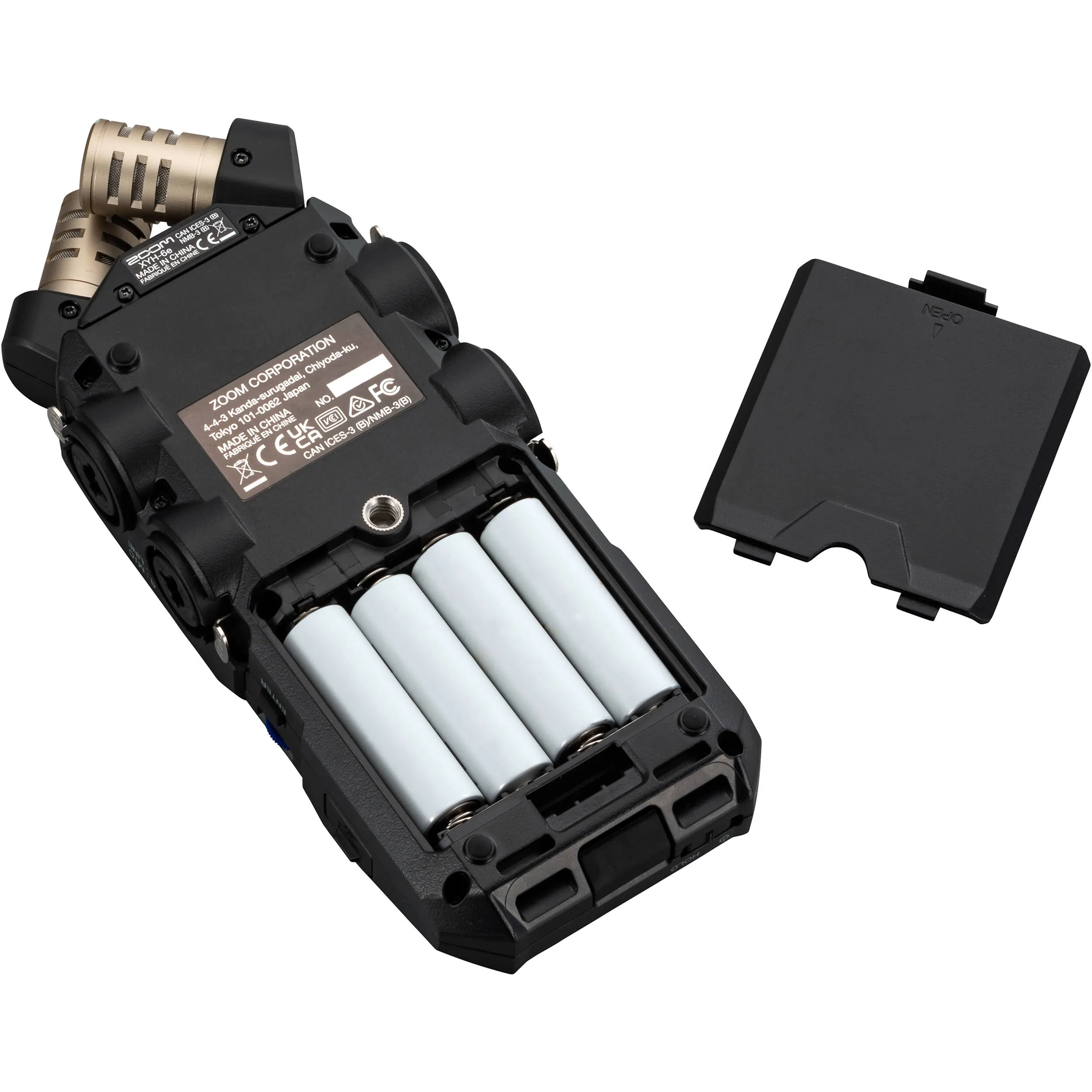 מקליט אודיו 32Bit Float דיגיטלי Zoom H6essential