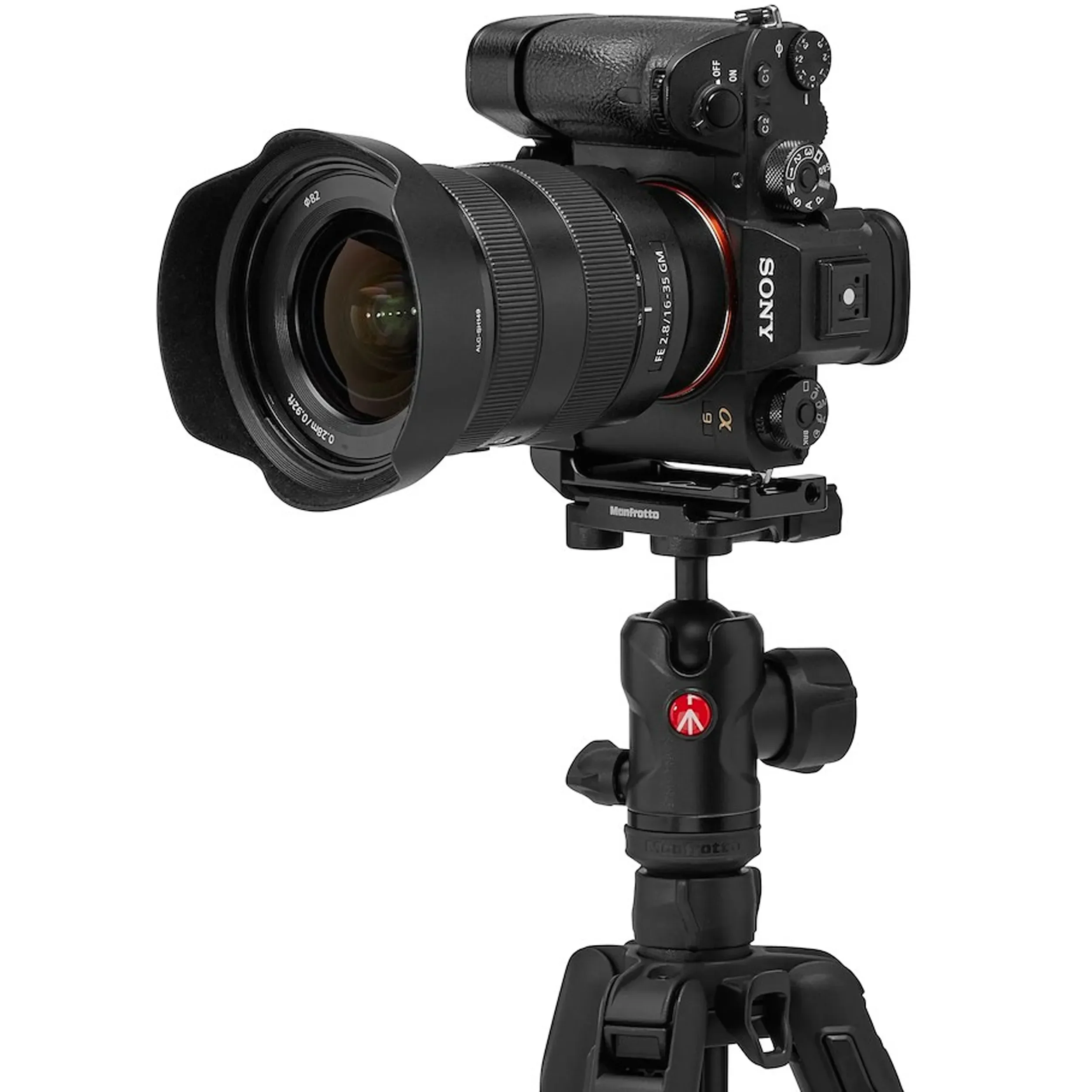 חצובת אלומיניום לטיולים נועלי לחיצה Manfrotto Befree Advanced