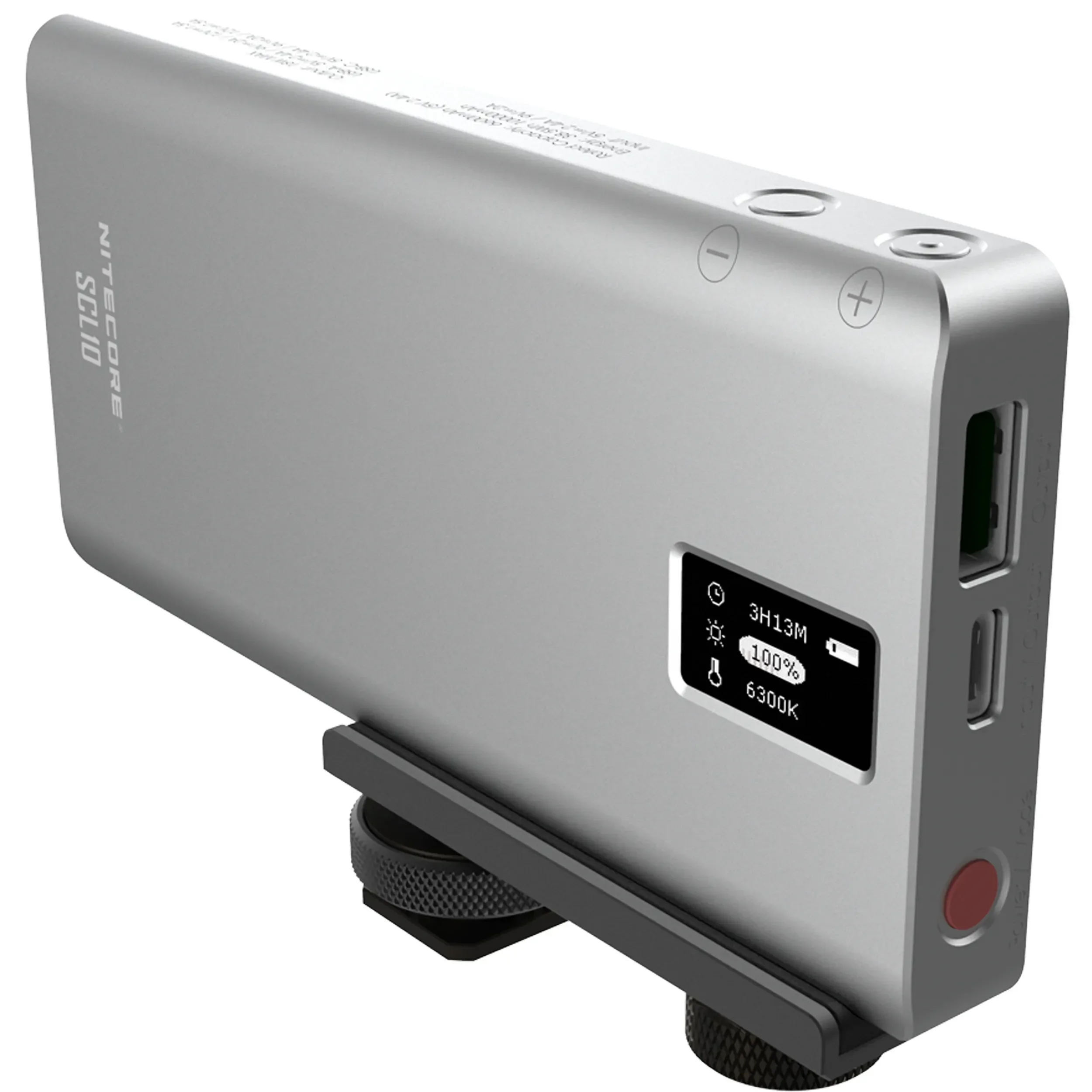 פנס לד מקצועי עם Power Bank דגם Nitecore SCL10