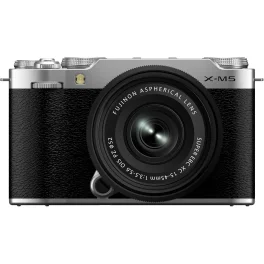 מצלמה דיגיטלית ללא מראה ועדשה 15-45 מ"מ FUJIFILM X-M5 (כסופה)