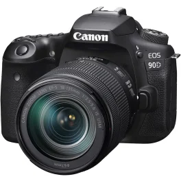 גוף מצלמה CANON EOS-90D ועדשה 18-135 מ"מ