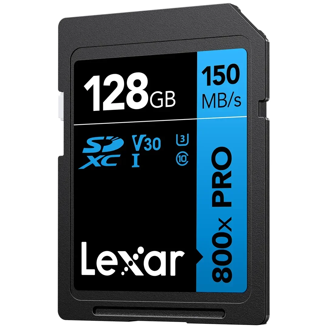 כרטיס זיכרון 128GB Lexar® Professional 800x Pro SDHC™ UHS-I
