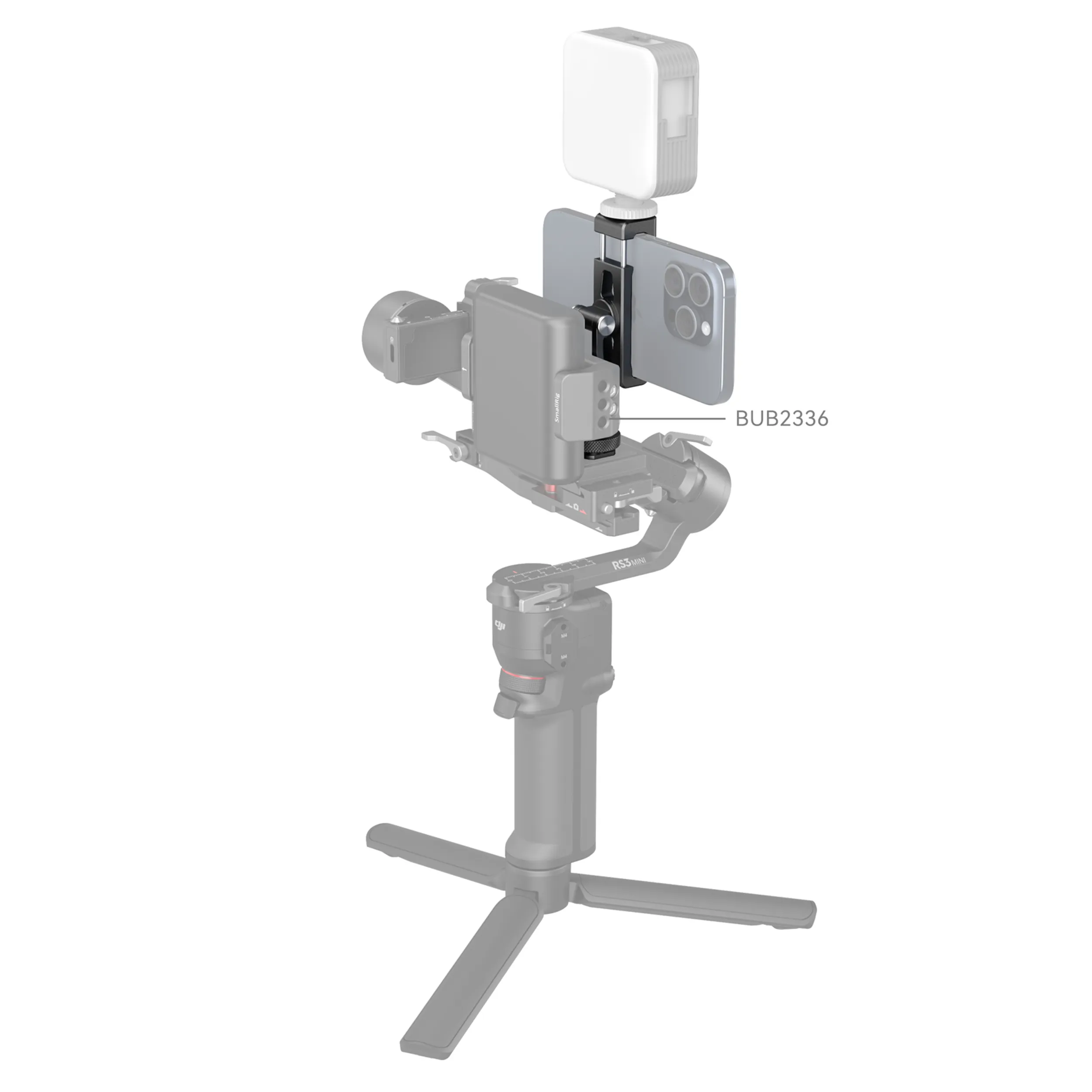 מחזיק טלפון מתכוונן עם חיבור נעל קרה SmallRig 4382