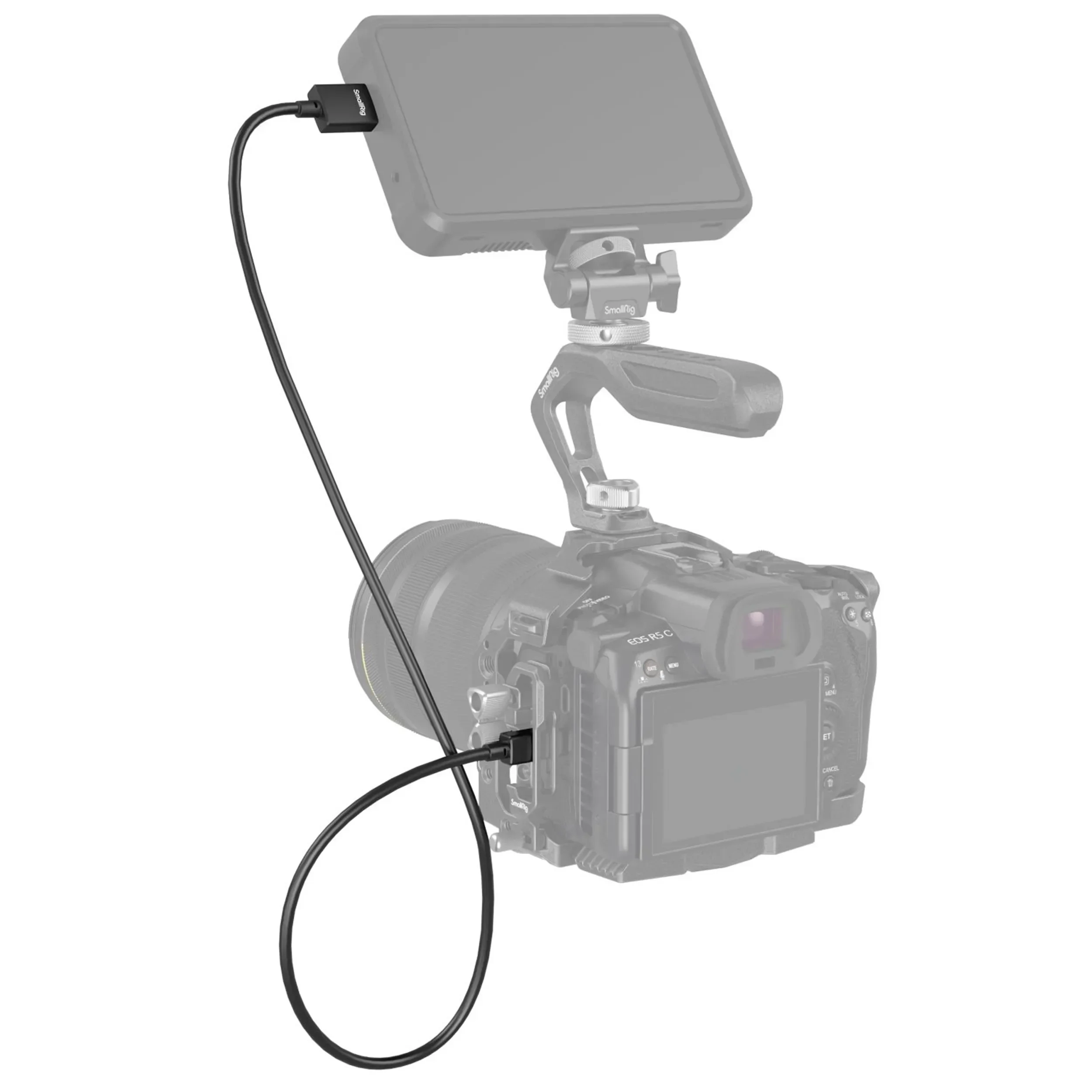 כבל דק 100 ס"מ Micro HDMI-HDMI דגם SmallRig 4795