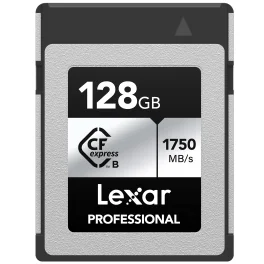 כרטיס זיכרון Lexar Professional 128GB CFexpress™ Type B Silver