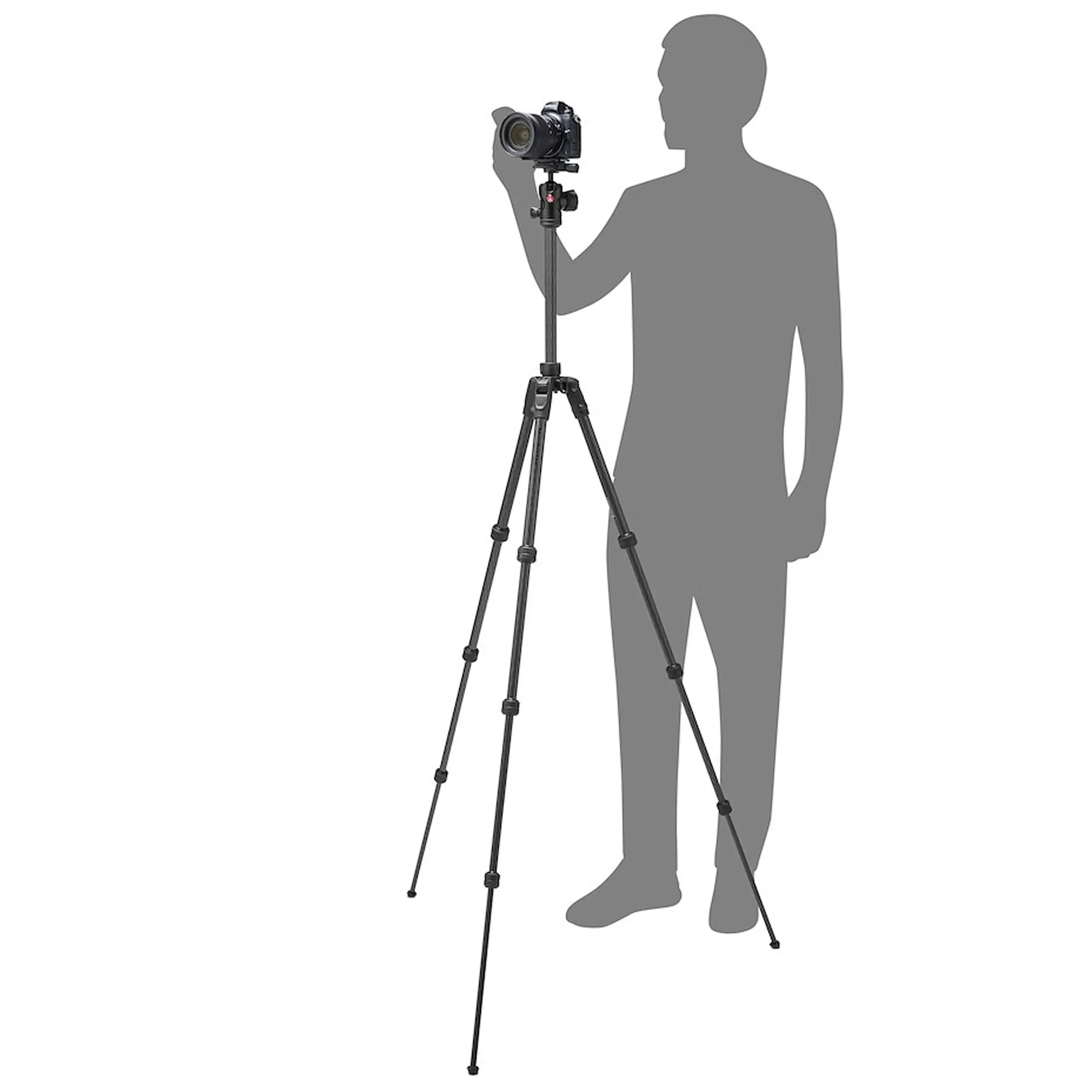 חצובת סיבי פחמן לטיולים Manfrotto Befree Advanced