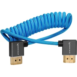 כבל HDMI זוויתי מסולסל 30-60 ס"מ Kondor Blue