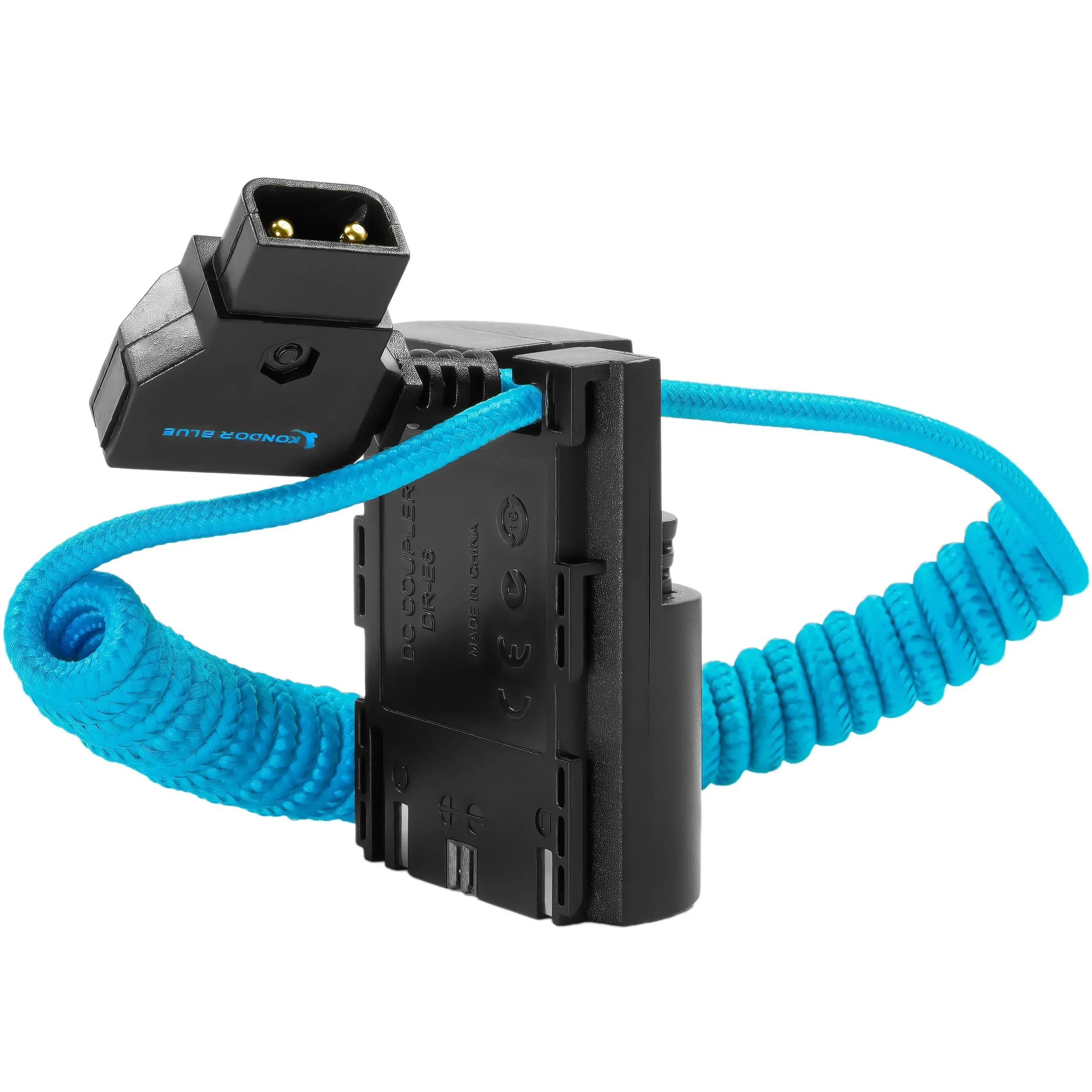 סוללת דמה Kondor Blue D-Tap to Canon LPE6 NH
