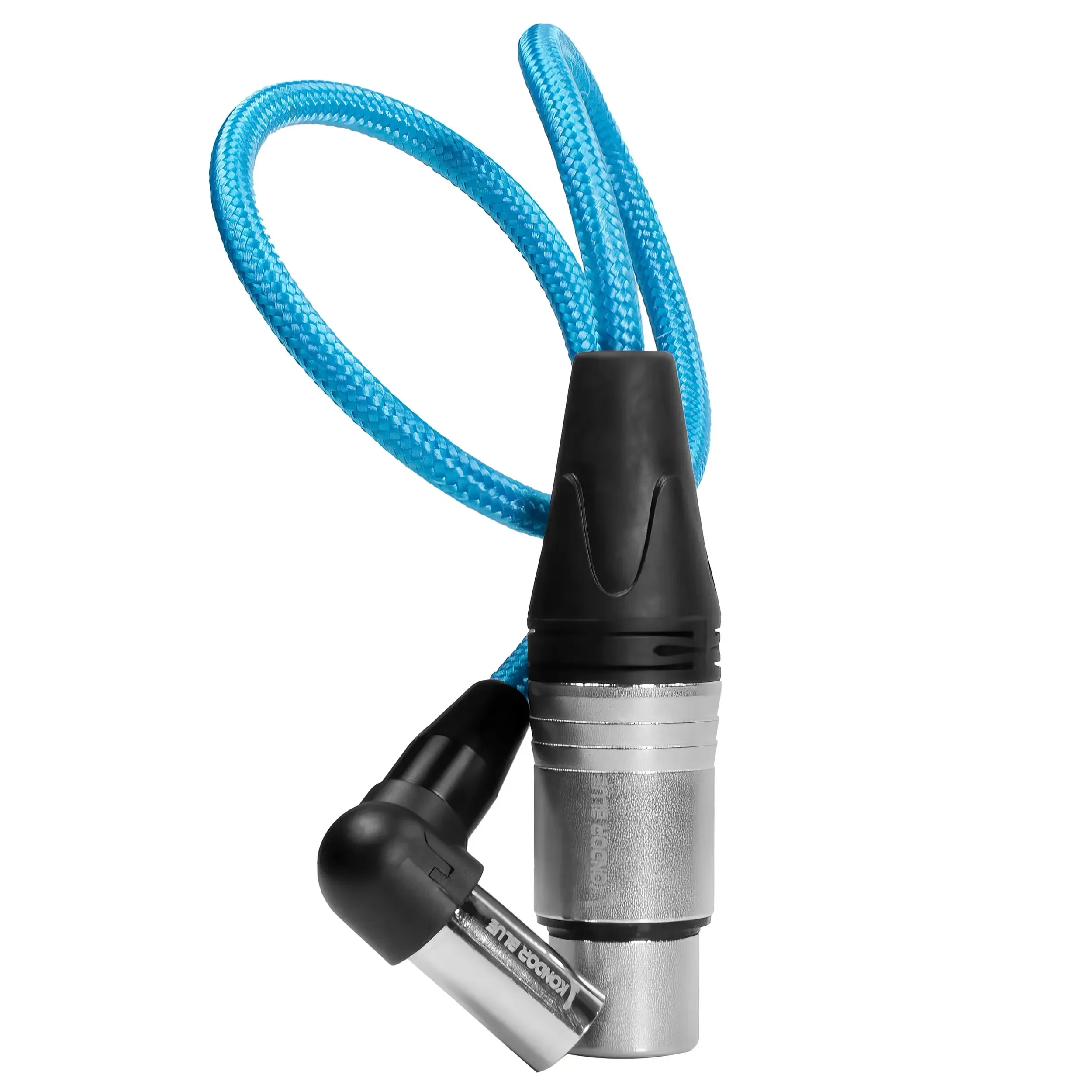 כבל סאונד איכותי למצלמה 43 ס"מ Kondor Blue Mini XLR-XLR