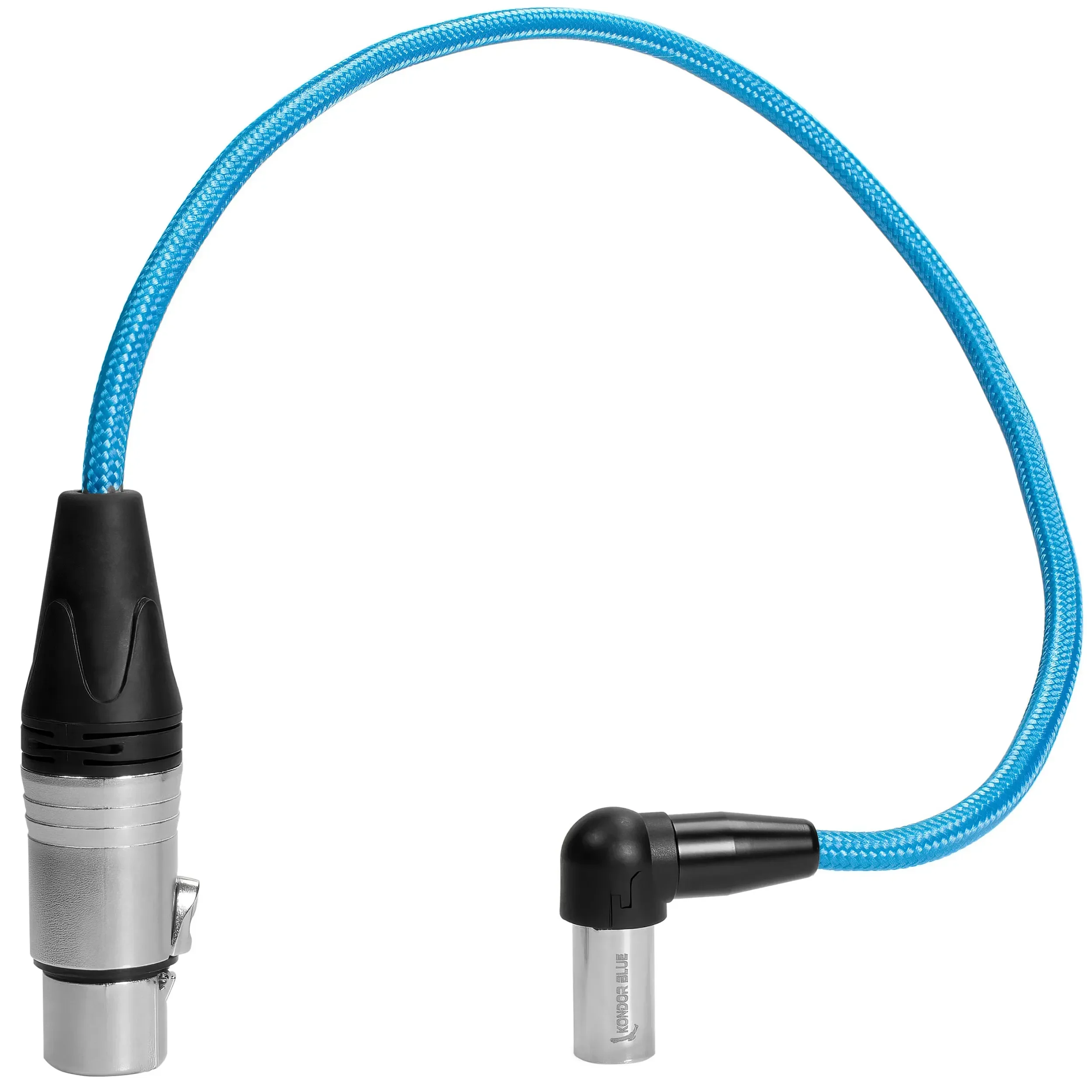 כבל סאונד איכותי למצלמה 43 ס"מ Kondor Blue Mini XLR-XLR