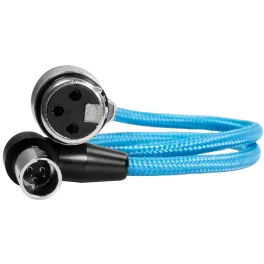 כבל סאונד איכותי למצלמה 43 ס"מ Kondor Blue Mini XLR-XLR