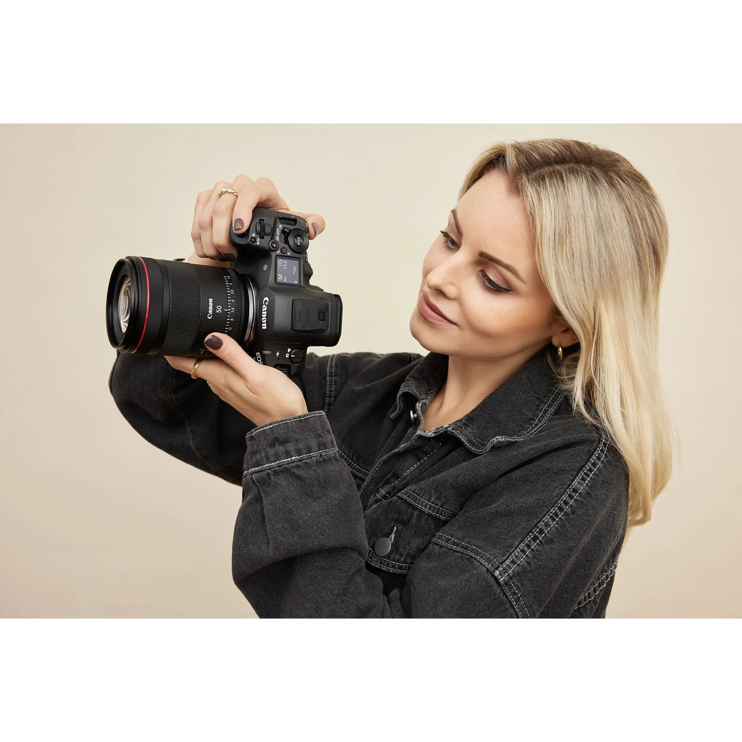 עדשת פריים  Canon RF 50mm F1.4 L VCM