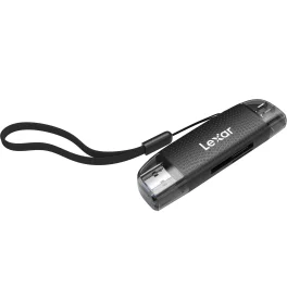 קורא כרטיסים ™Lexar® Dual Slot USB-A/C  microSD™ / SD