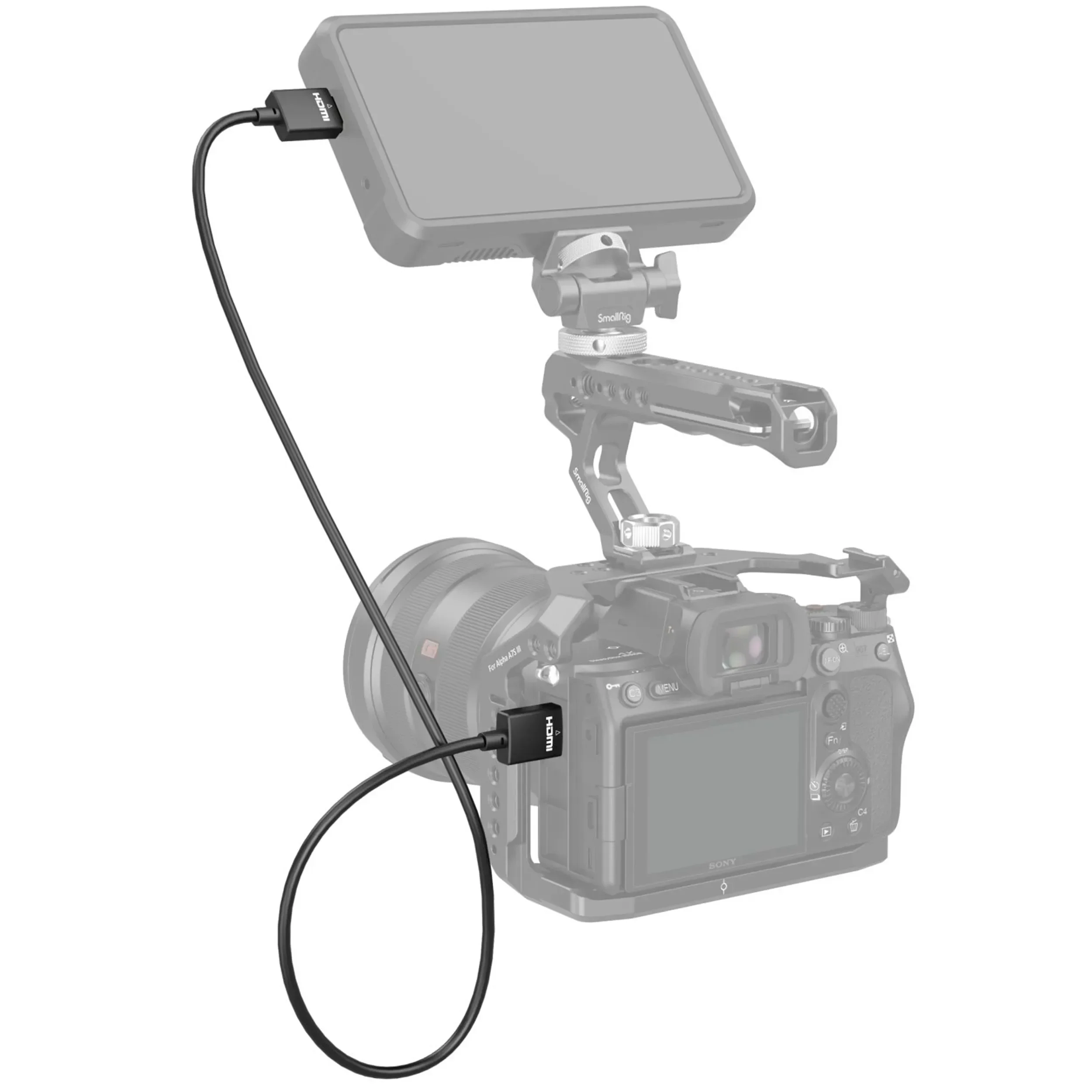 כבל דק 100 ס"מ HDMI HDMI דגם SmallRig 4794