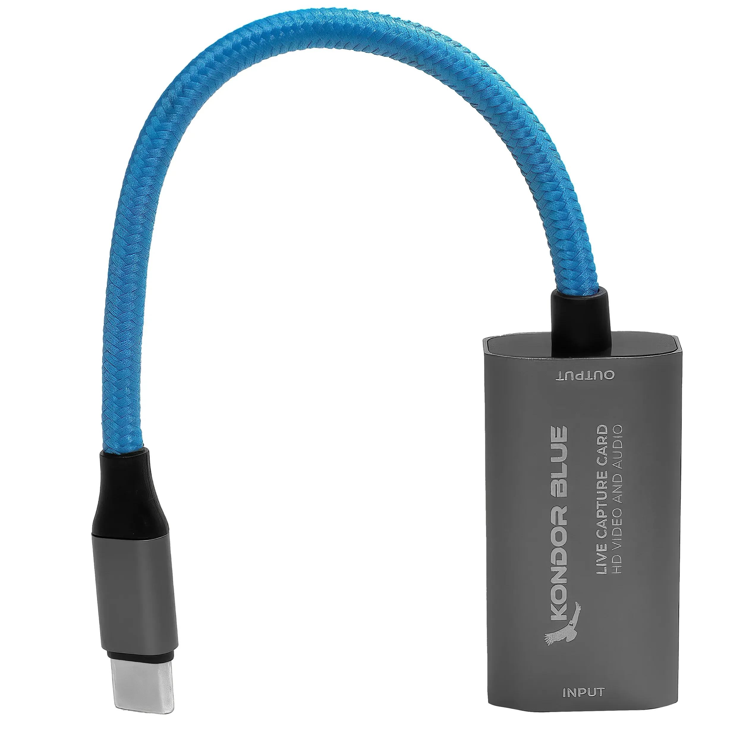 כרטיס לכידה לשידור חי Kondor Blue HDMI to USB-C
