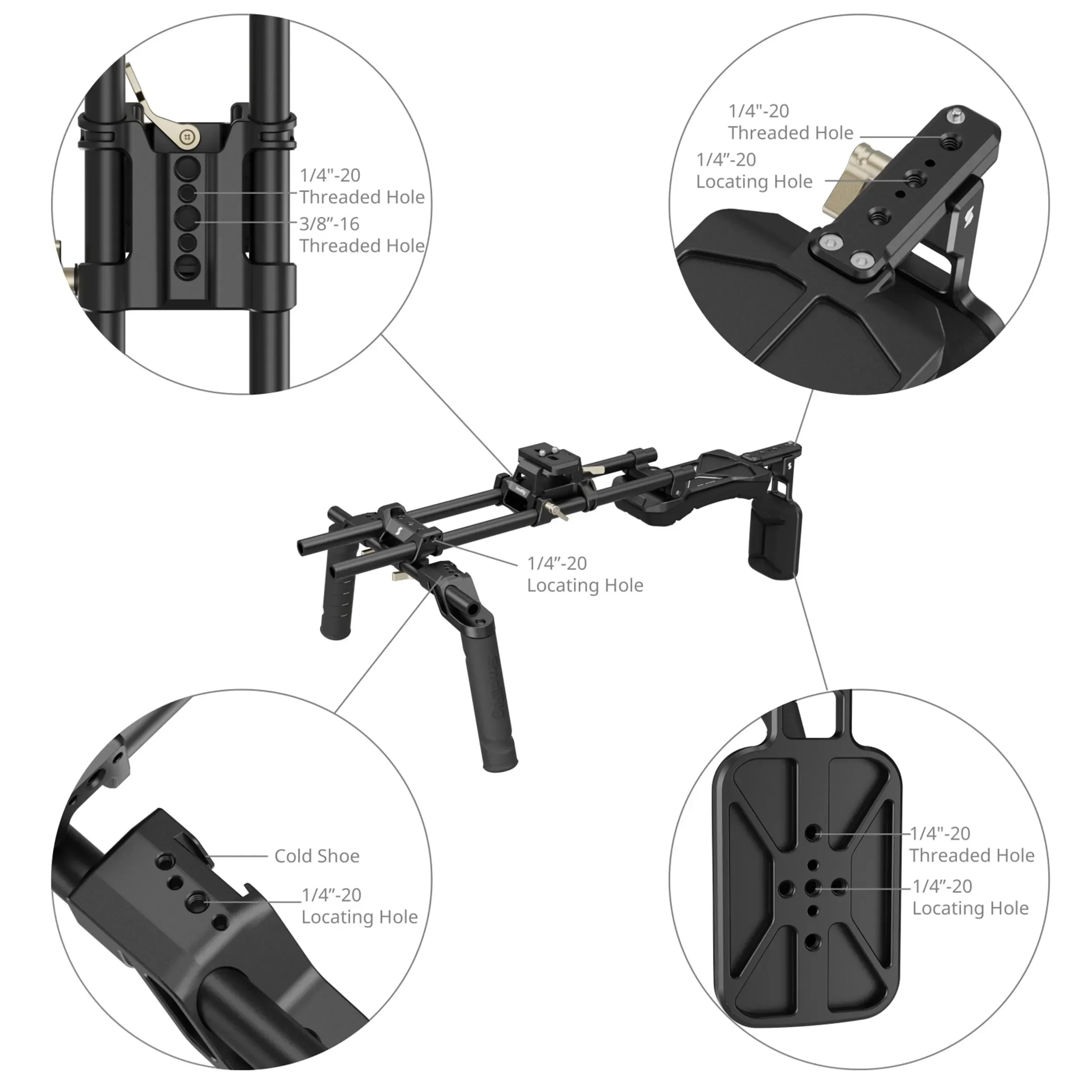 ערכת מכתוף קלאסית למצלמה SmallRig 4480