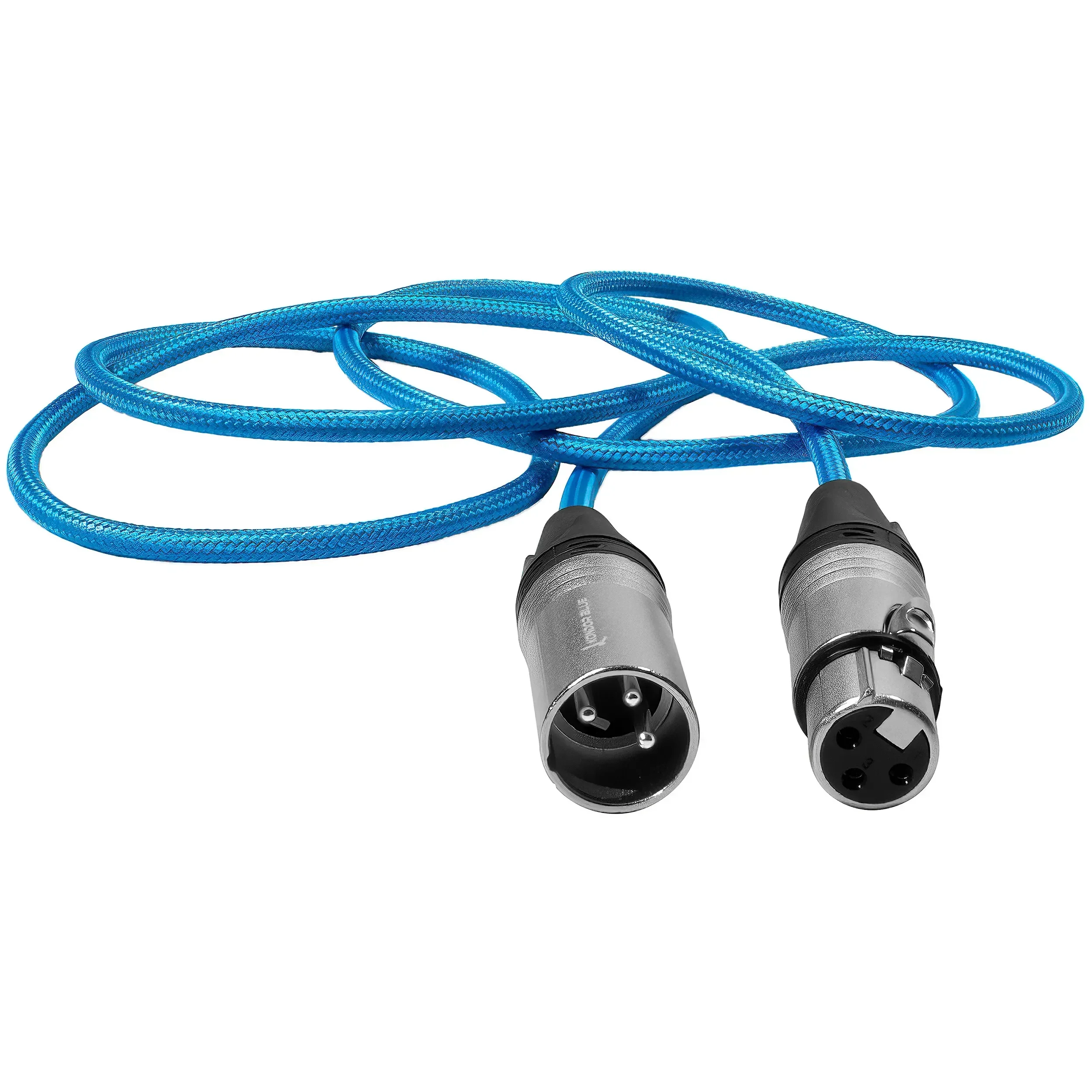 כבל XLR איכותי באורך 15 ס"מ Kondor Blue