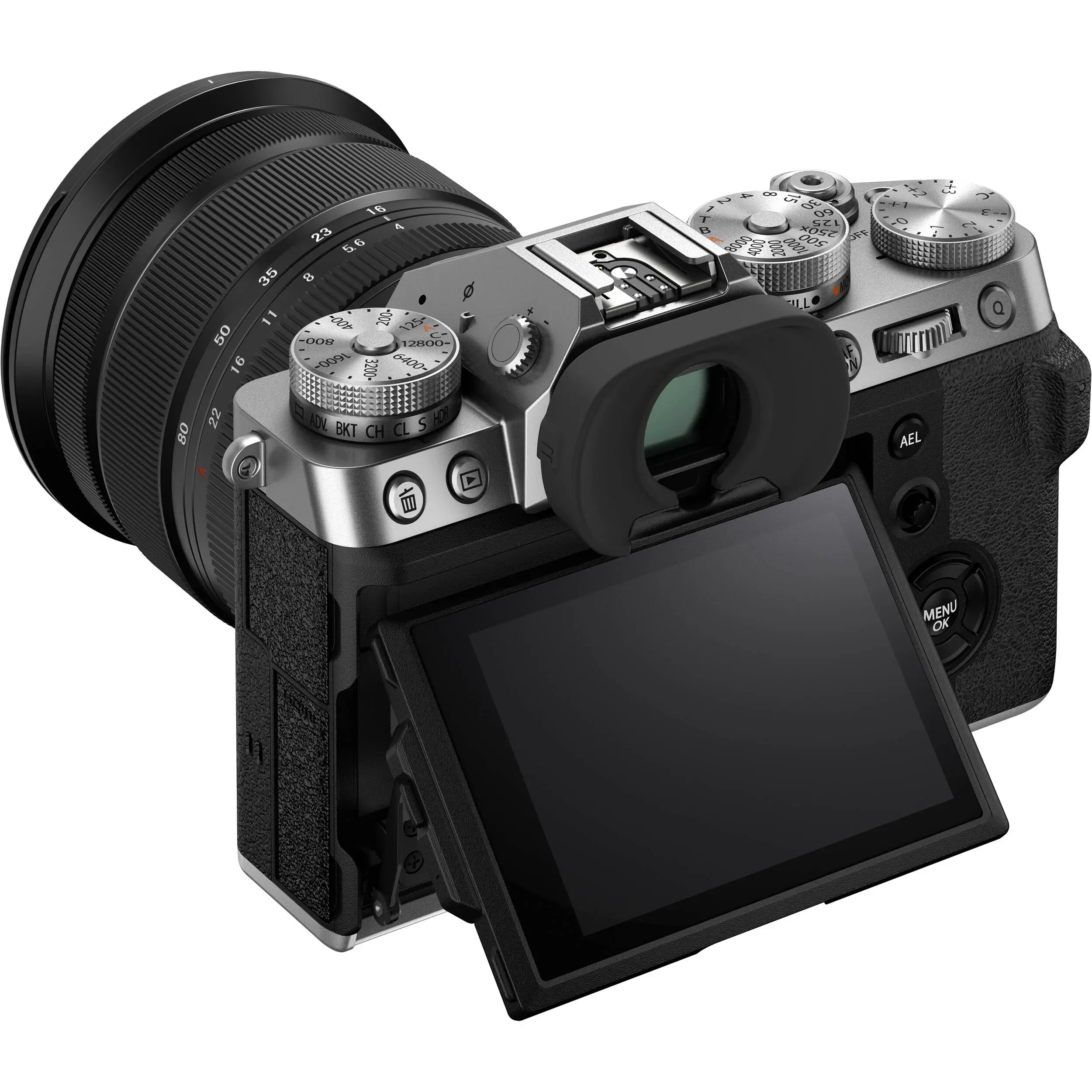 מצלמה דיגיטלית ללא מראה ועדשה 16-80 מ"מ FUJIFILM X-T5 (כסוף)