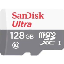 כרטיס זיכרון SanDisk Ultra MicroSDXC 128GB
