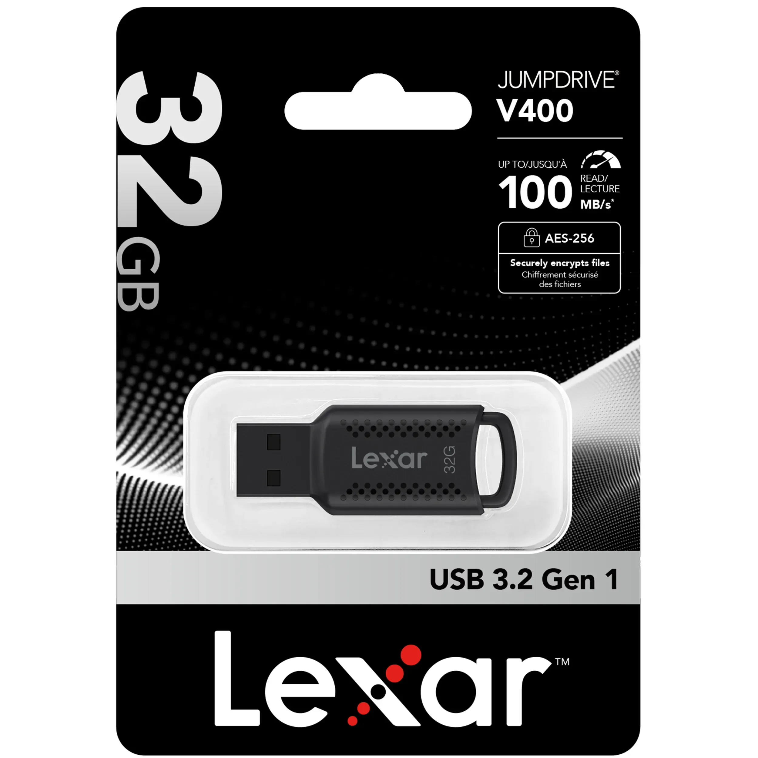 זיכרון נייד 32GB Lexar® JumpDrive® V400 USB 3.2