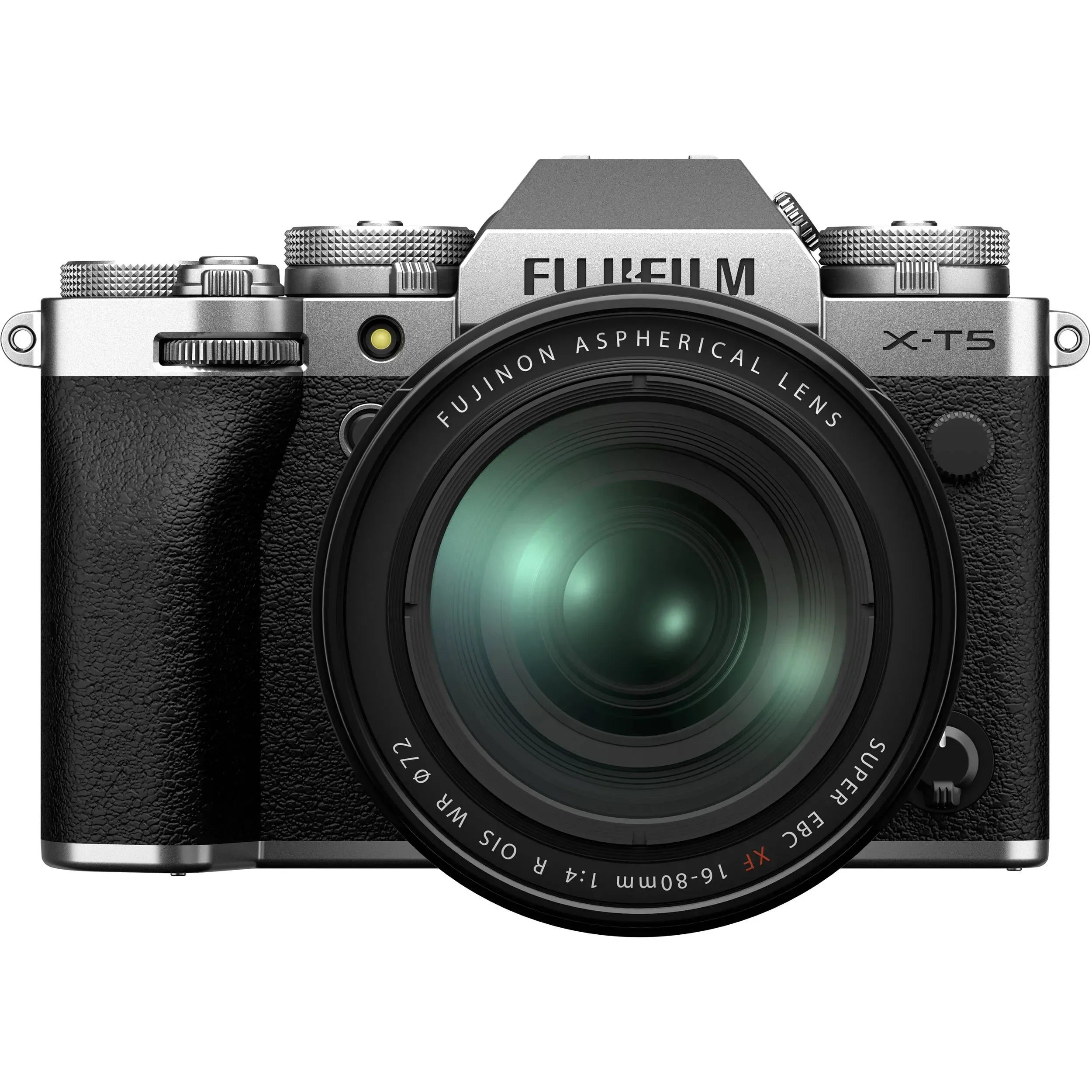 מצלמה דיגיטלית ללא מראה ועדשה 16-80 מ"מ FUJIFILM X-T5 (כסוף)